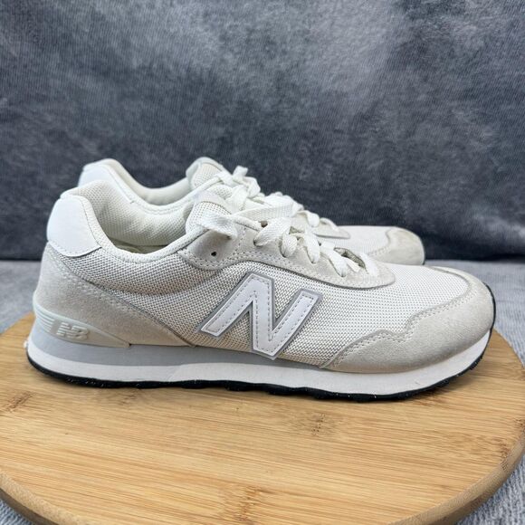 New Balance 515 V25 Shoes Mens Size 8 D White Suede Casual Sneakers ML515WHT